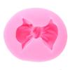 Mini Bowknot szilikon forma masni Cupcake szegély formák Fondant csokoládé Gumpaste forma Cukorka agyag forma tortadíszítő eszközök barkács sütési kiegészítők