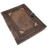 Custom Leather Notebook 25x32.5 cm, 200 Pages