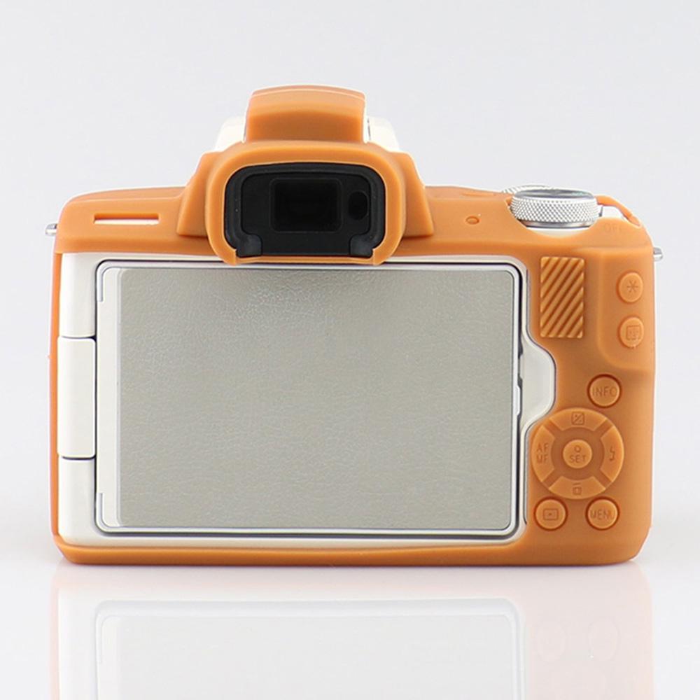 Custodia Protettiva In Silicone Per Canon EOS R5 - Marrone, Morbida Antiurto Con Ritagli Precisi