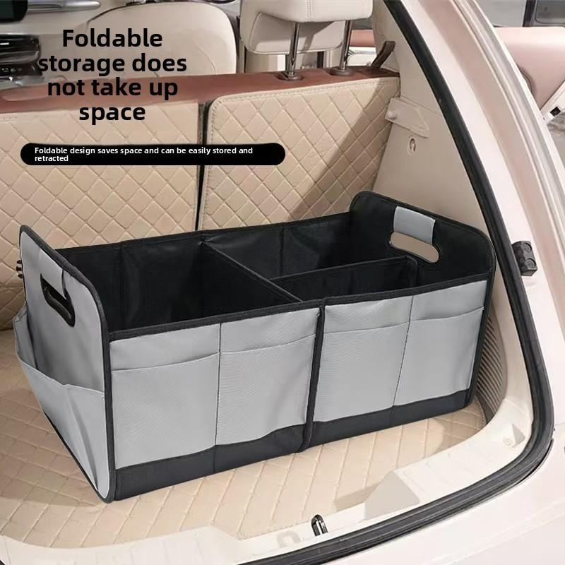 Car Storage Box  Oxford Cloth Storage Box Trunk Storage Box Large Capacity Foldable Storage Capacity Large Storage Capacity
