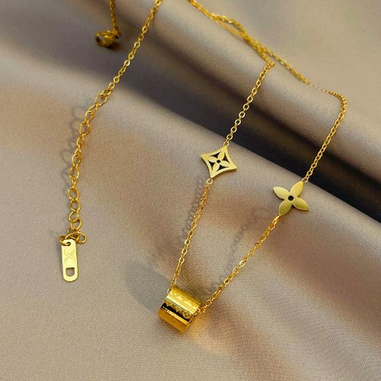 

Подвеска-кулон из титановой стали «Четырехлистный клевер» для женщин - Элегантное, модное, ювелирное изделие класса люкс