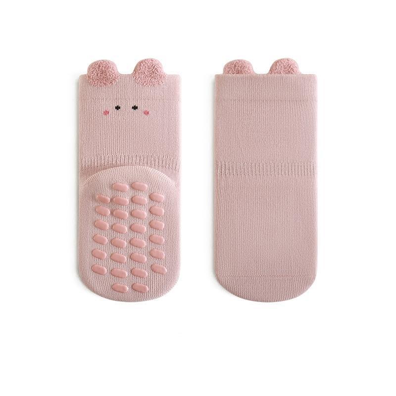 Baby Toddler Boy Girl Socks Children's Floor Home Socks Anti Slip Casual Cute Kids Socks For Girls Boys Autumn Winter 0-5Years