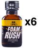 FOAM RUSH 25ml X6 - Locker Room - Hexyle | X6