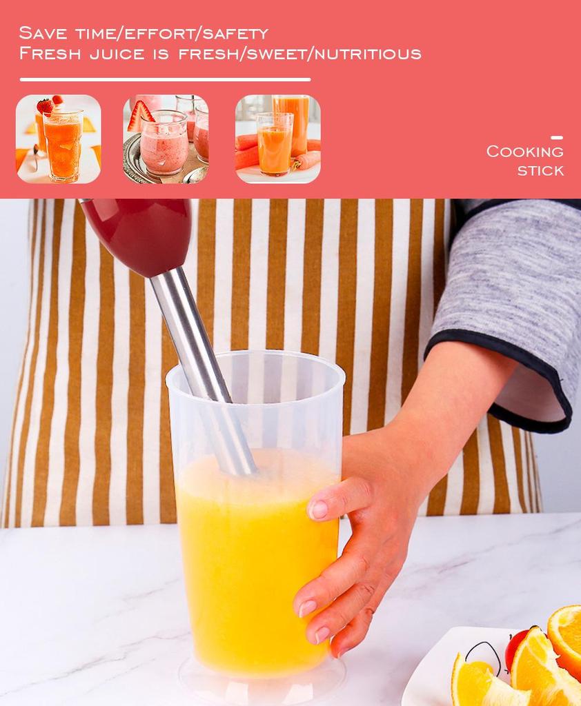Multifunctional Handheld Blender & Mixer with Stainless Steel Blades