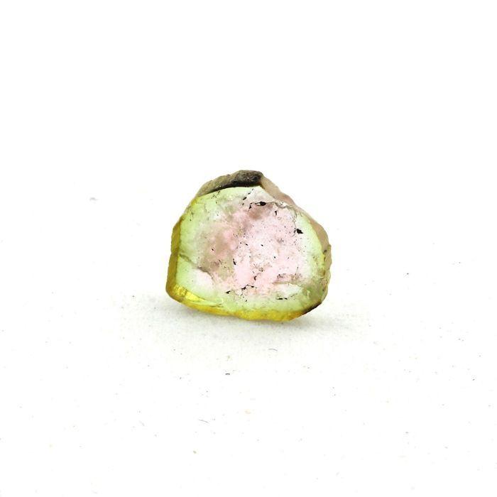Pierres et Minéraux. Tourmaline melon d'eau. 1.06 ct. Paprok, Nuristan, Afghanistan.