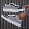 Glitter Shoes Casual Shoes Outdoor Fashion Versatile Student Casual Shoes Breathable and Lightweight
