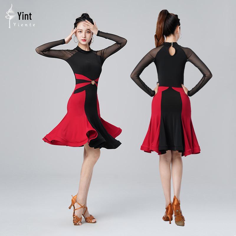 2025 Professional Adult Latin Dance Performance and Practice Dress