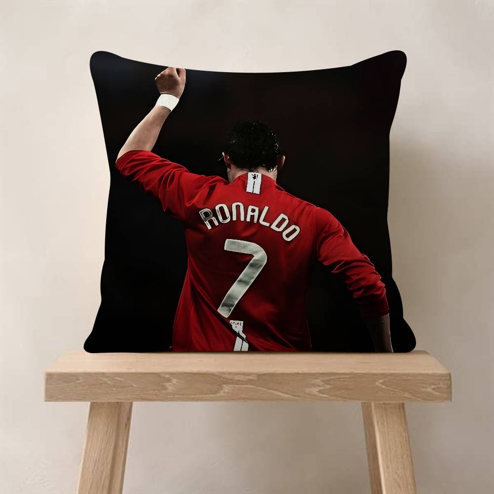 CR7 Cristiano R-Ronaldo-es Cushion Cover Pillow Cover Decor Pillowcase Printed Cushion Case For Couch