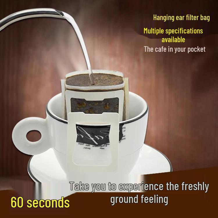 Hängeohr Aufguss Kaffeefilterpapierbeutel - Einweg-Netzfilter