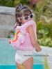 Xiaolü Rainbow Unicorn Inflatable Swim Vest for Kids