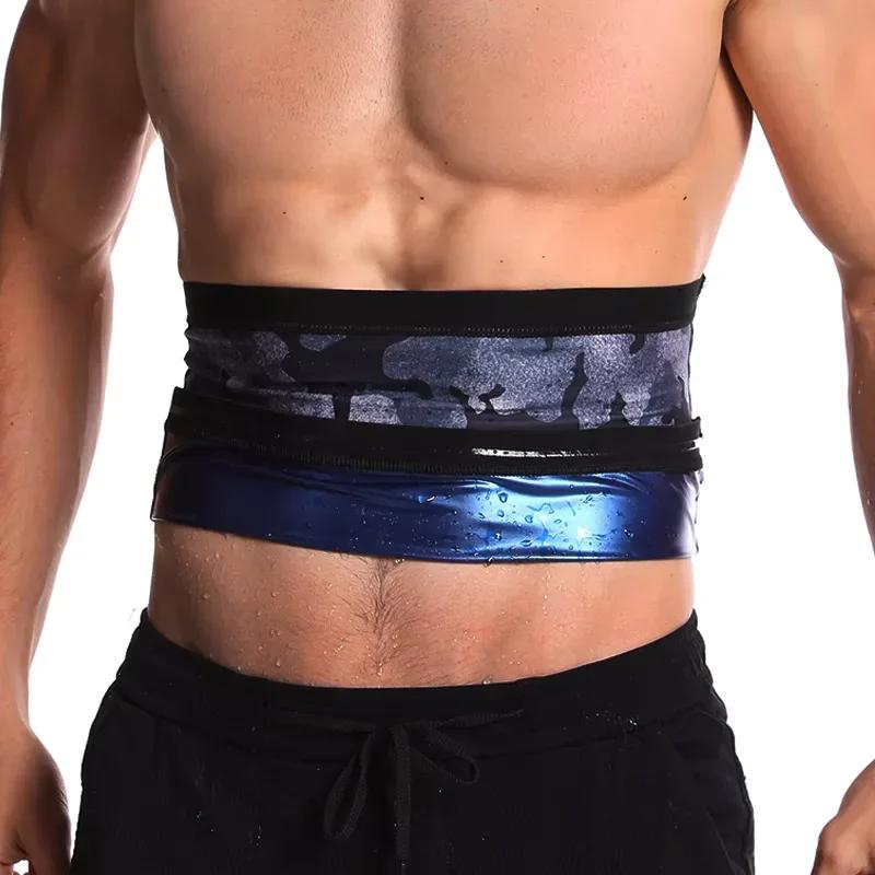 

Men Sauna Suits Waist Trimmer Belly Wrap Workout Sweat Band Abdominal Trainer Weight Loss Shaper Tummy Control Slimming Belts XXS