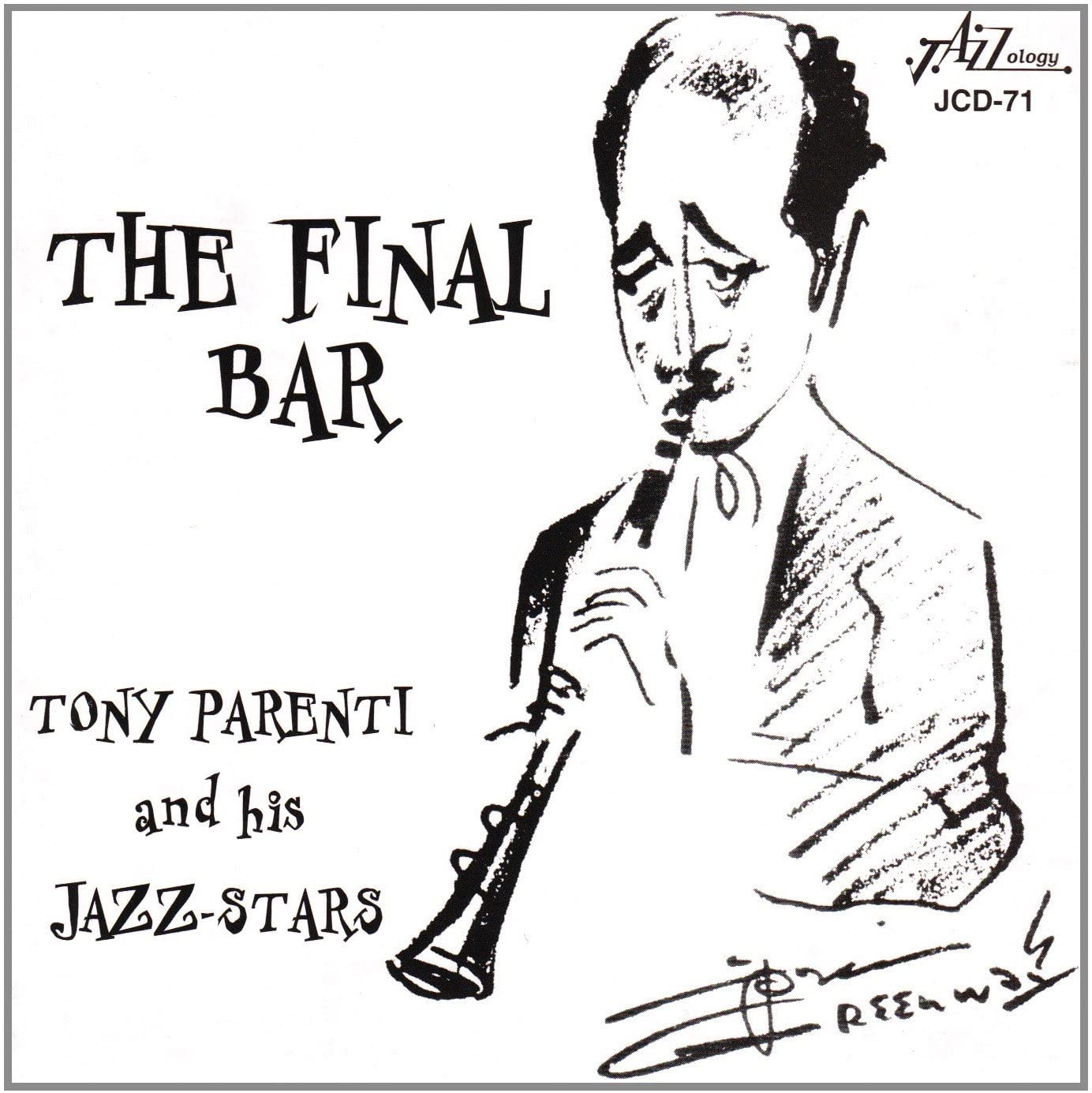

CD TONY PARENTI - Final Bar JCD71 Jazzology 1999 US Jazz Used