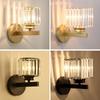 Cross-Border Crystal Wall Lamp: Modern Luxury for Living Room, Bedroom, and Aisle