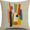 Popular Simple Abstract Geometric Pillow Case Nordic Morandi Home Sofa Car Cushion Cover