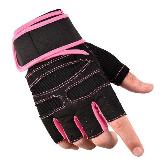 1 Pair Fitness Gloves Breathable Antiskid Wear Resistant Weight Lifting Sports Equipment Dumbbell