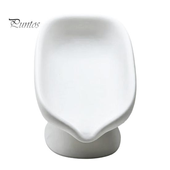Modern Decorative Soap Case 3D Printed Dish, Self Draining Bar Holder for Bathroom Minimalist Decor Sink Countertop, Raised Tray Kitchen and
