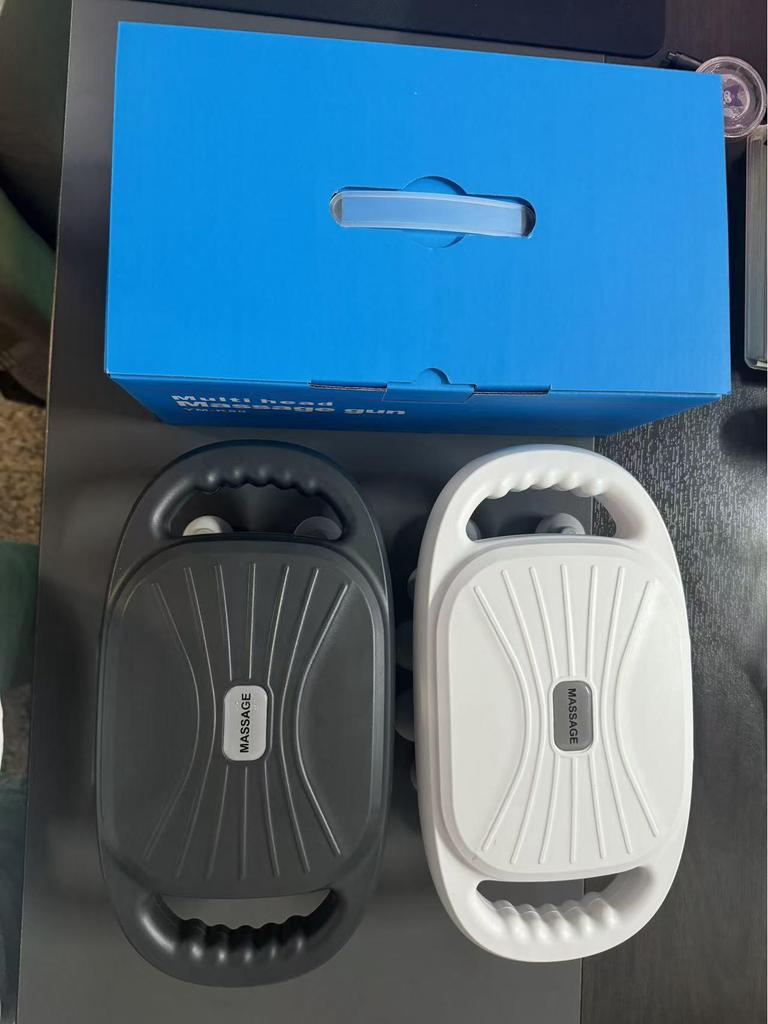 Multi-Head Fascia Gun Massager: 6, 12, 16 Heads for Strong Vibration Relief on Waist and Back