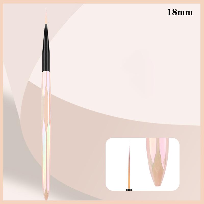 

Кисть для подводки ногтей Aurora Handle Pen Кисть для рисования линий Полосы Живопись Цветочная ручка Инструменты для маникюра