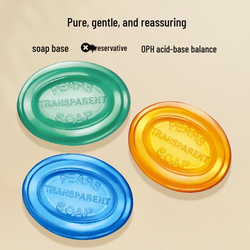 

Pears Cleansing & Moisturizing Soap Bar Tri-Pack