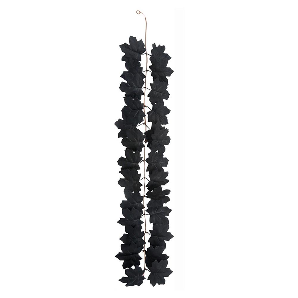 Autumn Decor Artificial Maple Fall Leaf Vine Garland Hanging Wedding Thanksgiving Decorations Home Halloween Fireplace Decor