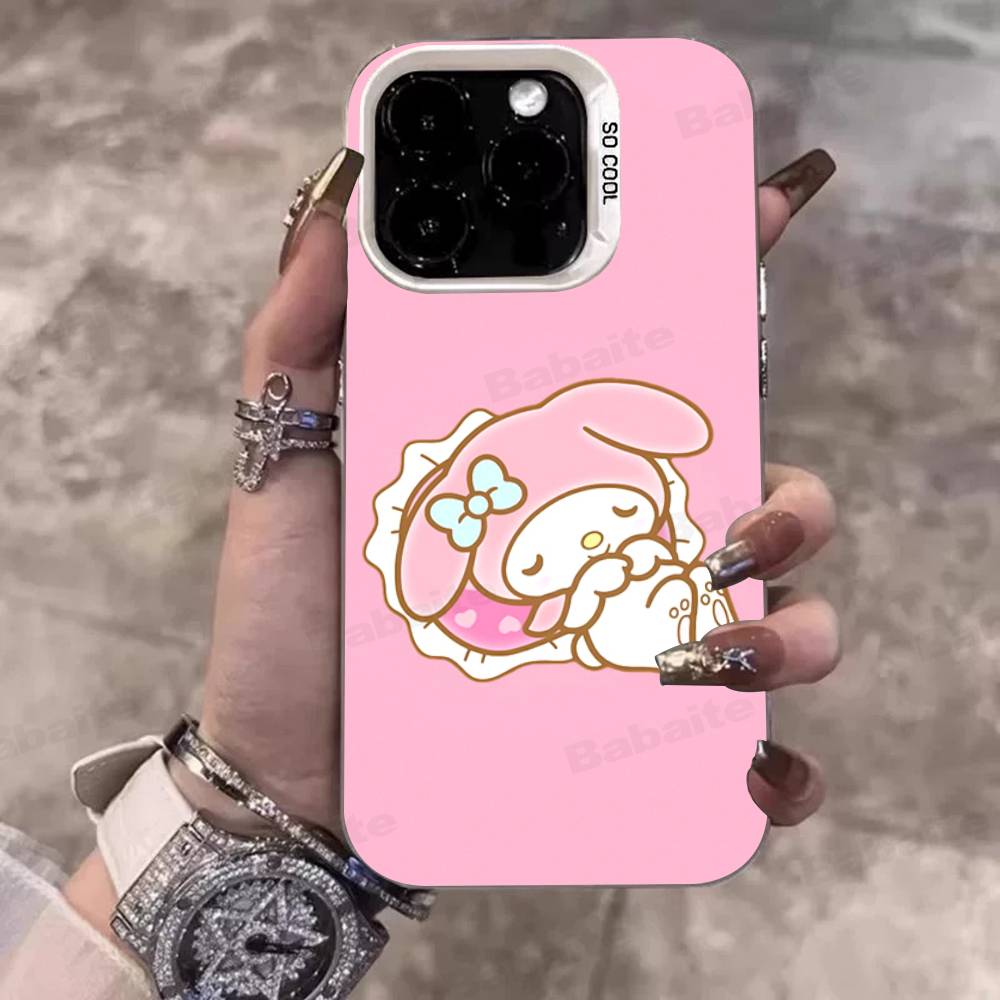 Cute M-My M-Melodys Phone Case For IPhone 17 16 15 14 13 Pro 12 11 Pro Max PLUS Color Back Cover