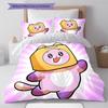 Lankybox Pattern Bedding,Quilt Set Quilt Cover Pillowcase Home Birthday Gift (1 * duvet cover + 2 * pillowcase, without core)