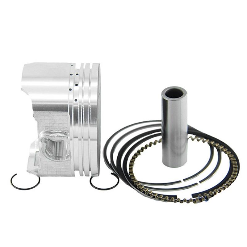 NEW-65.5MM Motorcycle Piston Ring 15MM Pin Ring Kit Cylinder Piston Ring Gasket For Lifan Zongshen CB250CC Engine ATV