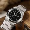 Watchdives WD0012B Watch VH31 Sweep Quartz 37mm Slim 9.35mm Sapphire AR 100M Water Resistant Super-LumiNova BGW9 Watches