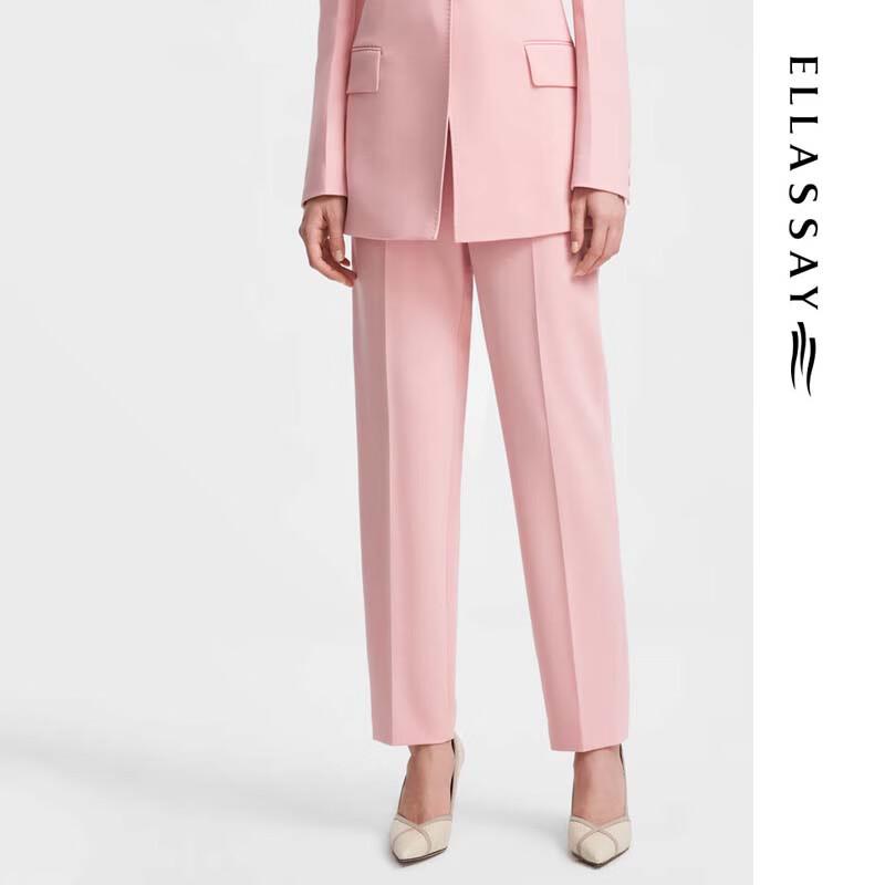 ELLASSAY Women's Tailored Wool Blend Trousers EWF351K00400