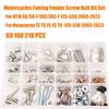 60 160 210Pcs Motorcycles Fairing Fender Screw Bolt Kit Set For KTM X/SX-F/EXC/EXC-F For Husqvarna TE TC FE FC TX 2003-2023