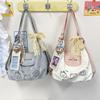 Fashion new large-capacity bag women's versatile niche design shoulder bag casual fresh girl tote bag