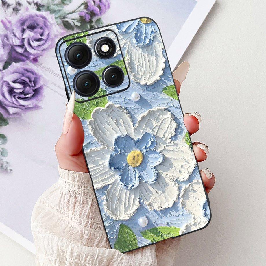 

For Motorola Moto G86 Power Case Dragon Marble Flower Butterfly Koifish Phone Cover Motorola G86Power Soft Silicone Matte Funda Moto G86 Power