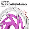MEROCA XR Bicycle Brake Rotor 140MM 160MM Bike Centerlock Rotor Heat Dissipation Floating Rotors Cycling Parts