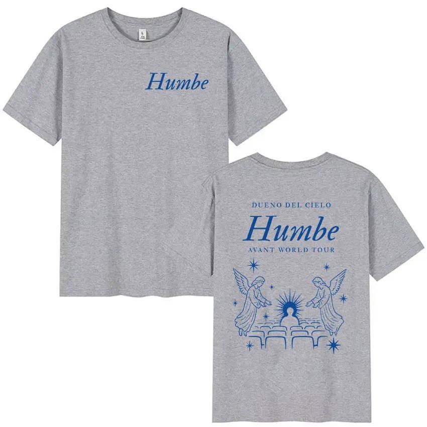 Humbe Dueno Del Cielo 2026 Tour Graphic TShirt Unisex Fashion Short Sleeve TShirt 100 Cotton Streetwear Tshirts