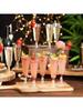 25pcs Clear Champagne Flute 150ml, Suitable for Parties, Weddings, and Mimosa Bars - Toaster Glass with Mimosa Glass, Washable,