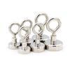 High-Capacity Magnetic Hook with Strong Eye Ring for Outdoor Use