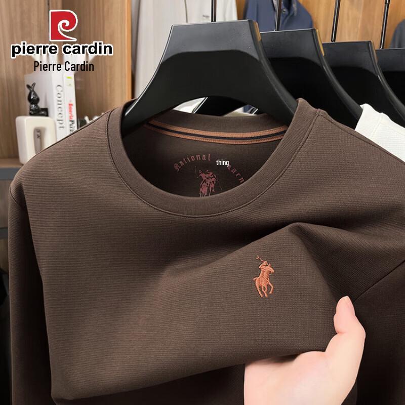 Pierre Cardin Men s Long-Sleeve Cotton Blend T-Shirt 50/L