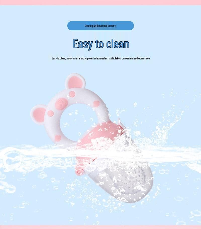 Silicone Teething Stick: Baby Fruit & Veggie Feeder