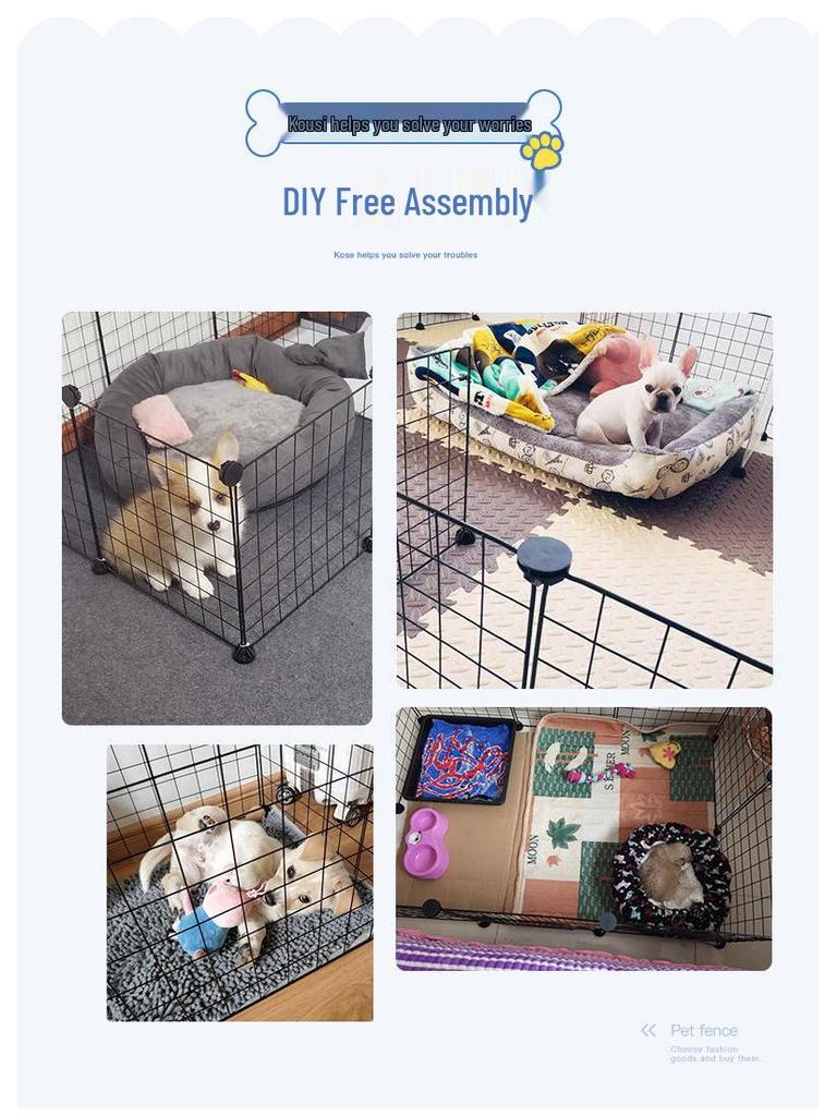 Pet Fence: Indoor Medium & Small Dog Gate, Barrier, & Stopper