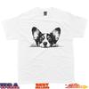 Süßes Lustiges Retro Vintage Logo Glücklicher Dreifarbiger Corgi Hundeliebhaber T-Shirt