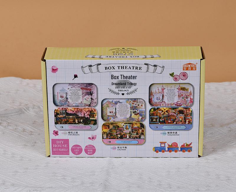 Zhi Qu Wu DIY Mini Box Theater Toy for Girls