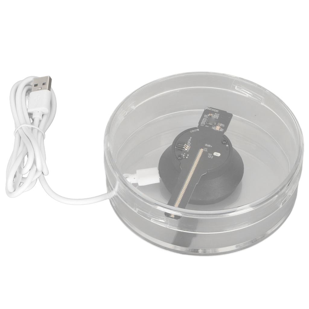 3D Hologram Fan 48 LEDs WiFi APP Remote Control Built In Speaker Holographic Advertising Display