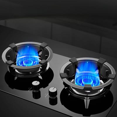 Winddichte Scheibe aus Gusseisen für Gasherde, Energiespar-Abdeckung, Windschutzscheibenhalterung für Gaskochfelder, Topflappen, langlebig und hitzebeständig