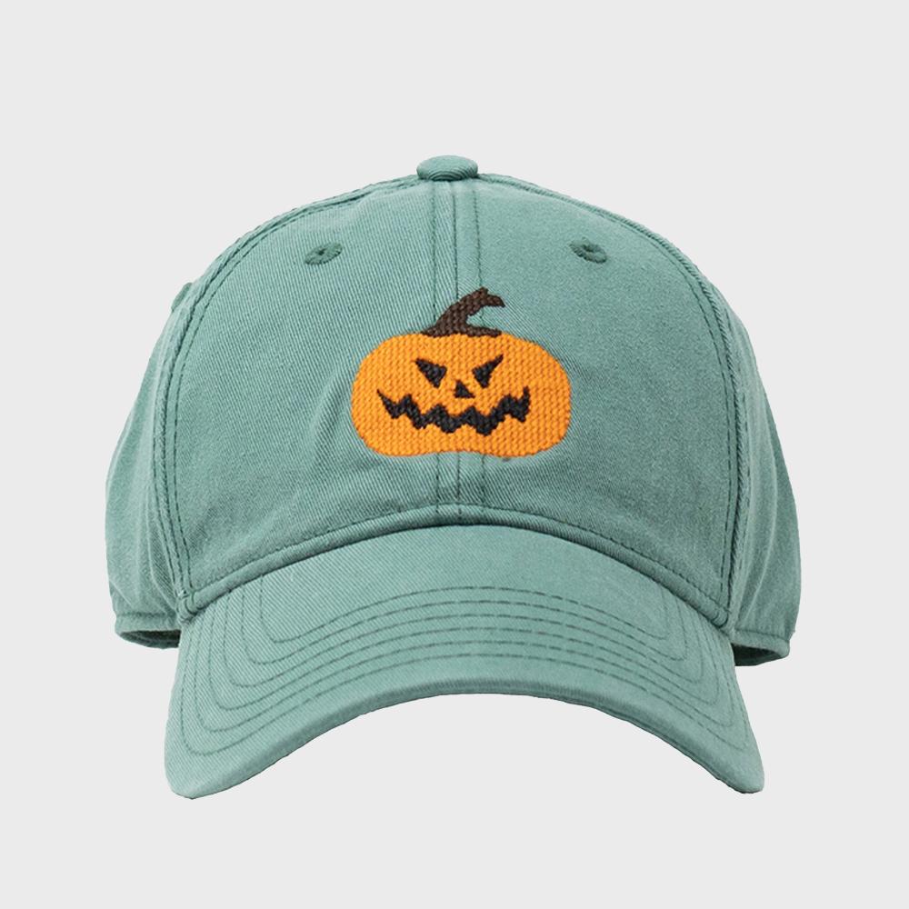 Hadinglein Adult`S Hats Jack O-Lantern On Moss Green
