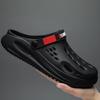 Summer Fashion Thick-Soled Sandals Men's Casual Closed-Toe Slippers For Outdoor Wear High-Elastic Beach Shoes