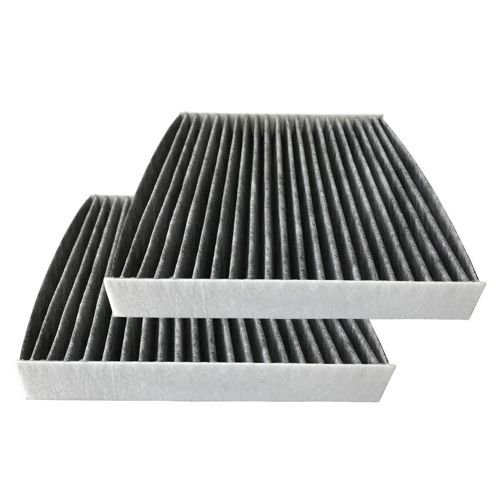 2-piece car air conditioner filter replacement: DCC8003 Compatible genuine part