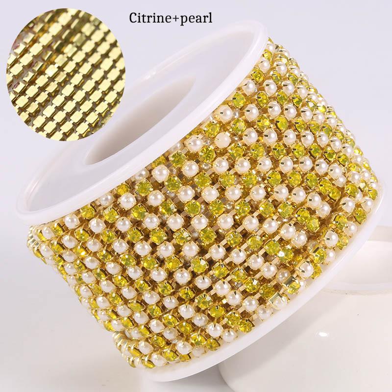 Metall Strass Greifkette Handgefertigt Diy Schmuck Accessoires Bohrkette Krallenkette Krallenbohrer Nailart Schmuck Bohrleiste Bekleidungszubehör