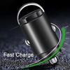 200W Mini Car Charger Fast Charging for iPhone QC3.0 Mini PD USB Type C Car Mobile Phone Charger for Xiaomi Samsung Huawei