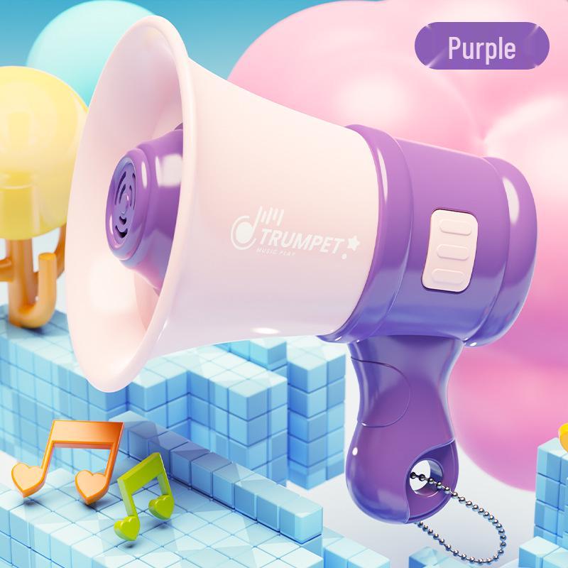 

Мини брелок-мегафон с циклической записью - Маленький игрушечный динамик, подвеска на шнурке