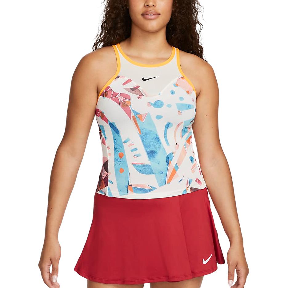 Nike Court Dri FIT Slam Women s Printed Tennis Tank Top DX5370-113 S